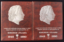 komplette Serien
Niederlande. 10 Cent, 25 Cent, 1948-1980. jeweils im Original Ausgabealbum
vz