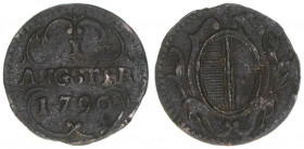Luzern
Schweiz. 1 Angster, 1790. 0,94g
ss