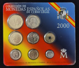 Kursmünzensatz, 2000
Spanien. stfr