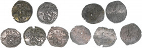Reichsstadt Nürnberg
Altdeutschland. Lot mit 5 Pfennigen. 1681, 1682, 1683, 1685, 1686
meist vz und besser