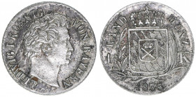 Ludwig I.
Bayern. 1 Kreuzer, 1835. 0,68g
AKS 87
ss