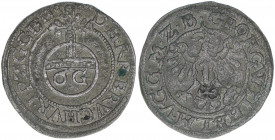Georg Wilhelm 1619-1640
Brandenburg. 6 Gröscher, ohne Jahr. 3,30g
ss