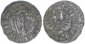 Friedrich Wilhelm 1640-1688
Brandenburg. 1 Schilling, 1653. 0,60g
ss