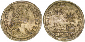 Rechenpfennige und Spielgeld
Reichsstadt Nürnberg. Rechenpfennig. 1,57g
vz