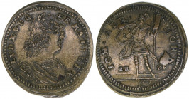 Rechenpfennige und Spielgeld
Reichsstadt Nürnberg. Rechenpfennig. 1,13g
ss