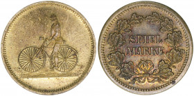 Rechenpfennige und Spielgeld
Reichsstadt Nürnberg. Spielmarke. 3,31g
vz-