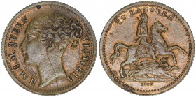 Rechenpfennige und Spielgeld
Reichsstadt Nürnberg. Jeton, 1830. Queen Victoria to Hannover
Nürnberg
3,69g
ss