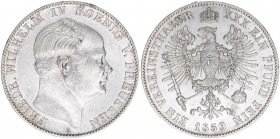 Friedrich Wilhelm IV. 1840-1861
Preussen. Vereinstaler, 1859 A. 18,52g
AKS 78
vz