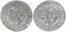 Johann Georg I. 1615-1656
Sachsen-Albertinische Linie. Groschen, 1624. 2,11g
Klauß-Khant 210
vz