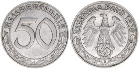 Ostmark
Deutsches Reich 1919-1945. 50 Reichspfennig, 1939 B. 3,44g
AKS 42
vz-