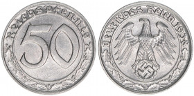 Deutsches Reich 1919-1945
Ostmark. 50 Reichspfennig, 1938 B. Wien
3,47g
AKS 42
ss/ vz