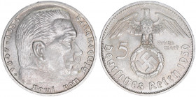Deutsches Reich 1919-1945
Ostmark. 5 Reichsmark, 1939 B. Wien
13,93g
AKS 28
ss+