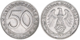 Deutsches Reich 1919-1945
Ostmark. 50 Reichspfennig, 1939 B. Wien
3,52g
AKS 42
ss/vz