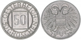 Verkehrsmünzen
50 Groschen, 1934. 5,53g
ANK 15
vz