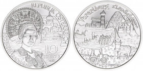 Sondergedenkmünze
10 Euro, 2013. Vorarlberg Bodensee-Radhaube
Wien
16g
ANK 24
stfr