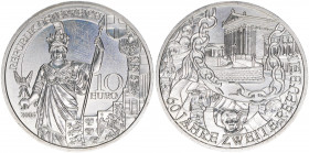 Sondergedenkmünze
10 Euro, 2005. 60 Jahre Zweite Republik
Wien
16g
ANK 7
stfr