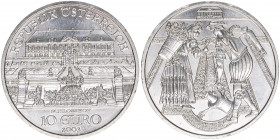 Sondergedenkmünze
10 Euro, 2003. Schloss Hof
Wien
16g
ANK 34
stfr