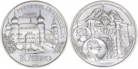 Sondergedenkmünze
10 Euro, 2004. Schloss Artstetten
Wien
16g
ANK 6
stfr