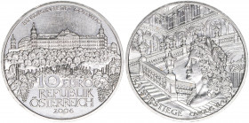 Sondergedenkmünze
10 Euro, 2006. Stift Göttweig
Wien
16g
ANK 10
stfr