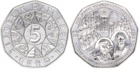 Sondergedenkmünze
5 Euro, 2007. 100 Jahre Wahlrechtsreform
Wien
stfr