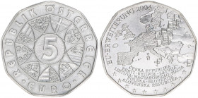 Sondergedenkmünze
5 Euro, 2004. EU Erweiterung
Wien
stfr