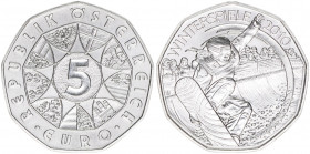Sondergedenkmünze
5 Euro, 2010. Winterspiele
Wien
stfr
