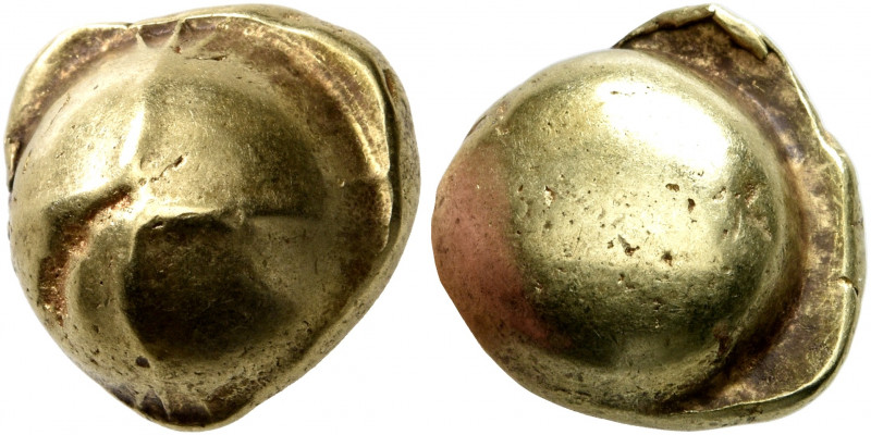 NORTHWEST GAUL. Senones. 2nd-early 1st century BC. Stater (Gold, 12 mm, 7.00 g),...