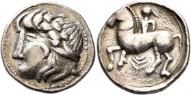 LOWER DANUBE. Uncertain tribe. Circa late 3rd to early 2nd century BC. Tetradrachm (Silver, 26 mm, 12.00 g, 7 h), imitating Philip II of Macedon. Celt...
