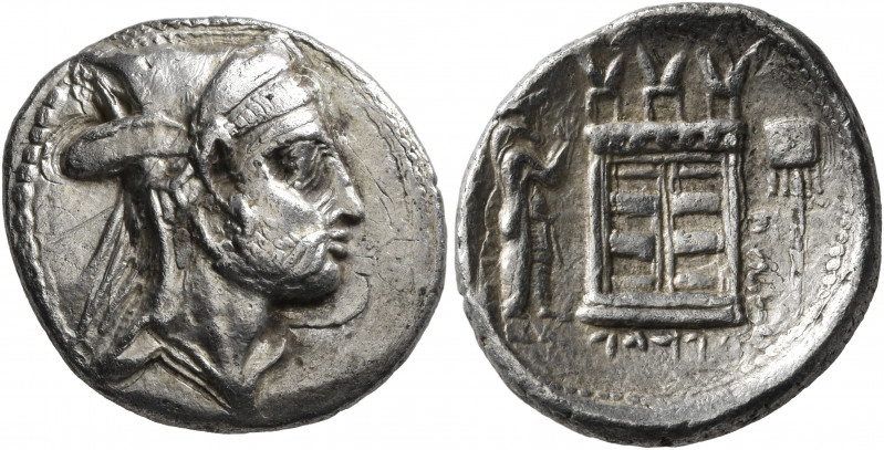 KINGS OF PERSIS. Baydād (Bagadat), late 3rd or early 2nd century BC. Drachm (Sil...