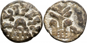 INDIA, Post-Mauryan (Deccan). Chutus of Banavasi. Silvalananda issues, circa 175-280. AE (Lead, 29 mm, 17.06 g, 11 h). RANO SIVALANADASA ('of the King...