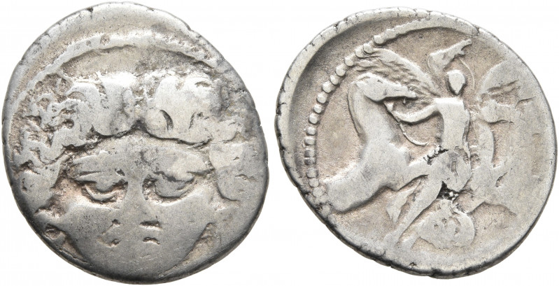 L. Plautius Plancus, 47 BC. Denarius (Silver, 20 mm, 3.64 g, 3 h), Rome. [L•PLAV...