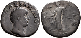 Otho, 69. Denarius (Silver, 17 mm, 2.81 g, 6 h), a contemporary plated imitation, irregular mint, 15 January-16 April 69. [IMP OTHO] CAESAR AVG [TR P]...