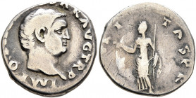 Otho, 69. Denarius (Silver, 17 mm, 3.31 g, 6 h), Rome, 15 January-16 April 69. IMP M OT[HO CAE]SAR AVG TR P Bare head of Otho to right. Rev. [SECV]RIT...