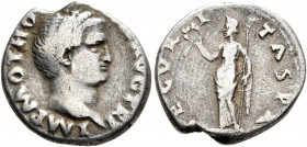 Otho, 69. Denarius (Silver, 18 mm, 3.26 g, 6 h), Rome, 15 January-16 April 69. IMP M OTHO CAESAR AVG TR P Bare head of Otho to right. Rev. SECVRITAS P...