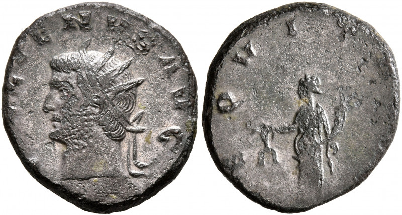 Gallienus, 253-268. Antoninianus (Silvered bronze, 19 mm, 3.57 g, 11 h), Siscia,...