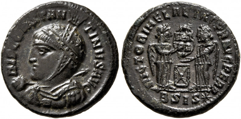 Constantine I, 307/310-337. Follis (Bronze, 18 mm, 3.00 g, 6 h), Siscia, 318. IM...