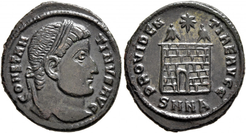 Constantine I, 307/310-337. Follis (Bronze, 20.5 mm, 2.81 g, 6 h), Nicomedia, 32...