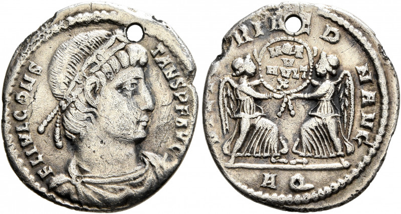 Constans, 337-350. Siliqua (Silver, 21 mm, 2.81 g, 11 h), Aquileia, 340-350. FL ...
