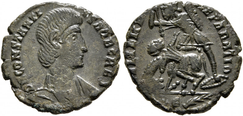 Constantius Gallus, Caesar, 351-354. Follis (Bronze, 17.5 mm, 2.27 g, 11 h), Rom...