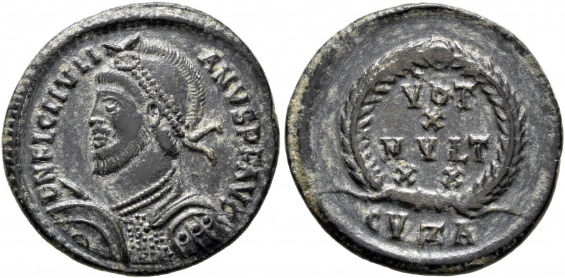Julian II, 360-363. Follis (Bronze, 20 mm, 3.15 g, 7 h), Cyzicus, 361-363. D N F...