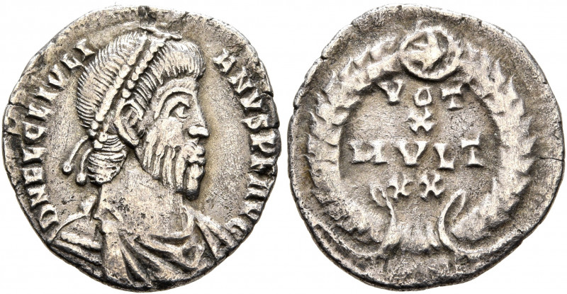 Julian II, 360-363. Siliqua (Silver, 17 mm, 1.60 g, 11 h), Arelate, 362-363. D N...