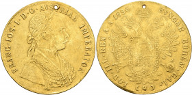 AUSTRIA. Kaisertum Österreich-Ungarn. Franz Josef I, 1867-1916. 4 Dukaten (Gold, 39 mm, 13.95 g, 12 h), Vienna, 1896. FRANC•IOS•I•D•G•AVSTRIAE IMPERAT...