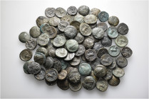 A lot containing 82 bronze coins. All: Kings of Macedon. Fair to about very fine. LOT SOLD AS IS, NO RETURNS. 82 coins in lot.


From a European co...