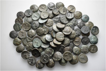 A lot containing 84 bronze coins. All: Kings of Macedon. Fair to about very fine. LOT SOLD AS IS, NO RETURNS. 84 coins in lot.


From a European co...