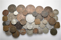 A lot containing 44 silver and bronze coins and tokens. All: Asia. Fine to very fine. LOT SOLD AS IS, NO RETURNS. 44 coins in lot.


From the colle...