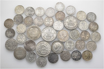 A lot containing 41 silver coins. All: British. Fine to very fine. LOT SOLD AS IS, NO RETURNS. 41 coins in lot.


From the collection of a Swiss sc...