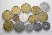 A lot containing 14 silver and bronze coins. All: France. Very fine to extremely fine. LOT SOLD AS IS, NO RETURNS. 14 coins in lot.


From the coll...