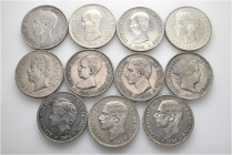 A lot containing 11 silver coins. All: Spain. Very fine to extremely fine. LOT SOLD AS IS, NO RETURNS. 11 coins in lot.


From the collection of a ...