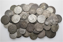 A lot containing 74 silver and bronze coins. All: Switzerland. Before 1630. Fine to very fine. LOT SOLD AS IS, NO RETURNS. 74 coins in lot.


From ...