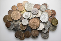 A lot containing 78 silver and bronze coins. All: World. Extremely fine to good extremely fine. LOT SOLD AS IS, NO RETURNS. 78 coins in lot.


From...